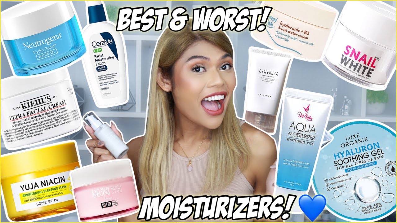 BEST & WORST MOISTURIZERS FOR OILY SKIN! AFFORDABLE, HIGHEND AND SUPER