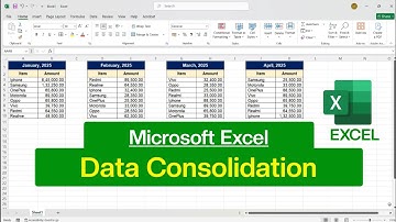 How to Consolidate Data in Microsoft Excel | Data Consolidation in Excel
