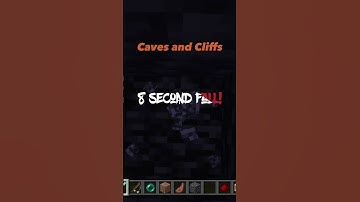 Minecraft Caves and Cliffs Achievement