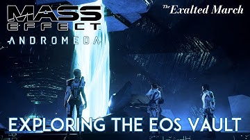 4K 60 FPS Mass Effect Andromeda Pt. 5: Activating the Vault on Eos (No Commentary)