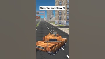 Simple sandbox 3 new update 4.3 tank power ССБ3 бак #viral #shorts nextbots #skibiditoilet #ssb2