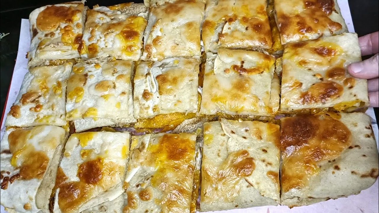 بالماء والدقيق بس هنعمل كريب المحلات 💯جارتى السورية قالتلى لية واحدة واحدة تلفية بالصنية حطية⁉️