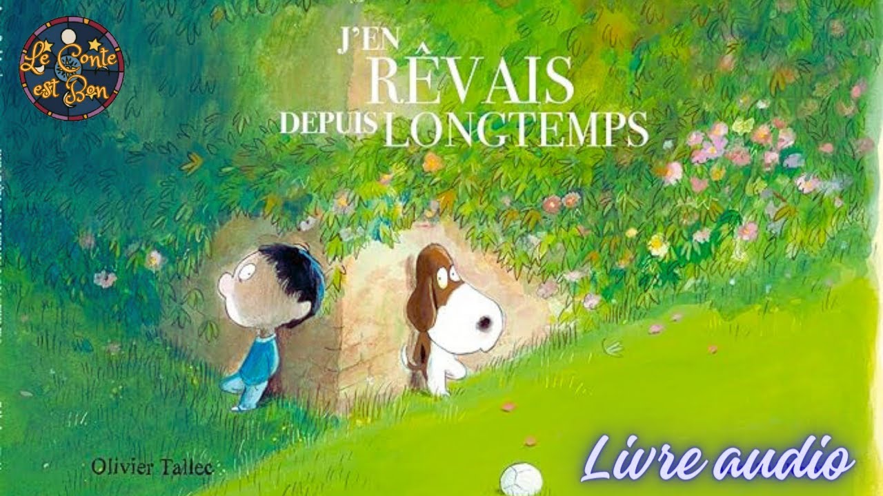 J'en rêvais depuis longtemps, de Olivier Tallec 🐶👦🏽 Histoire illustrée