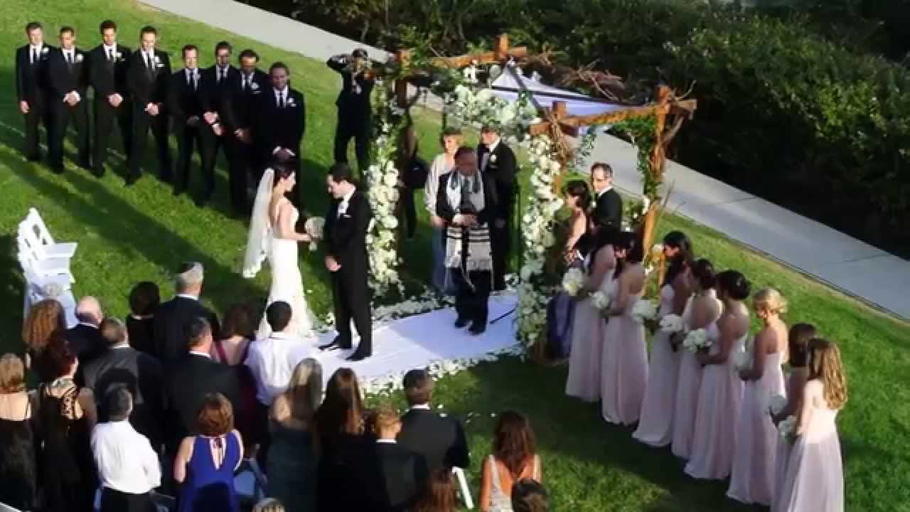 Bel Air Bay Club Wedding Walking the Aisle YouTube