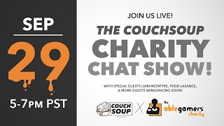 Couch Soup Charity Chat Show Ft Liam McIntyre and Todd Lasance! Wealth
