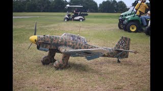 Large Scale JU-87 Stuka Dive Bomber (Scratch-Built) -- Top Gun Invitational 2018