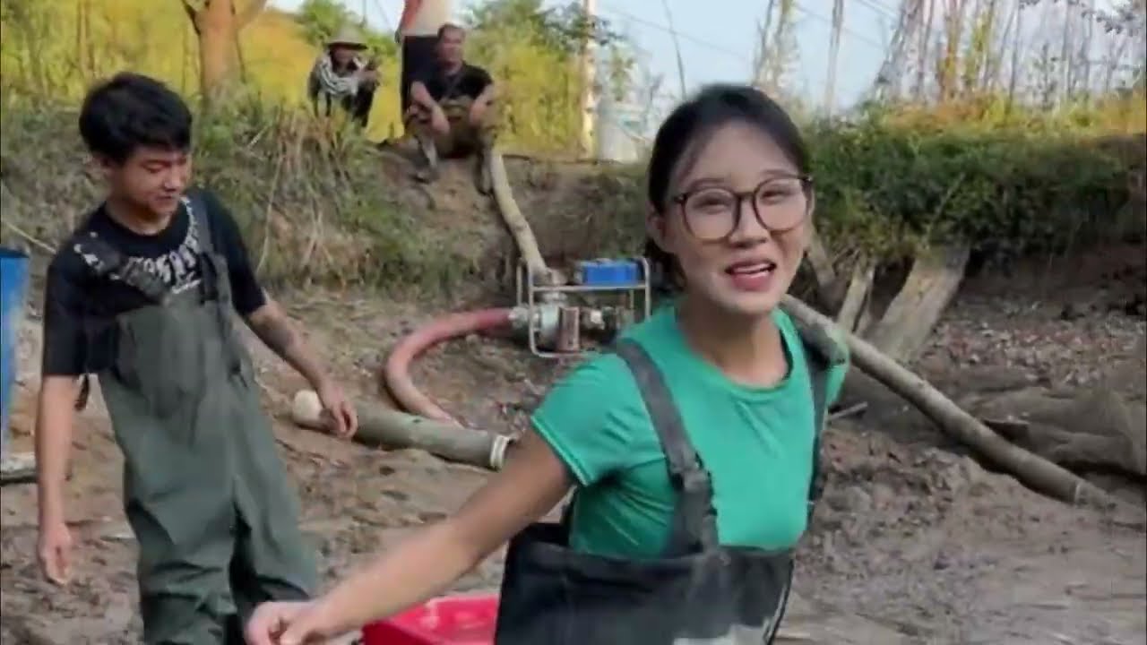 老弟3000块包下一口老鱼塘，起网那一刻全场屏住呼吸！