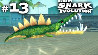 A MORDIDA MAIS ASSUSTADORA DO MAR !!!HUNGRY SHARK EVOLUTION: GAMEPLAY(LEO LIOPLEURODON)