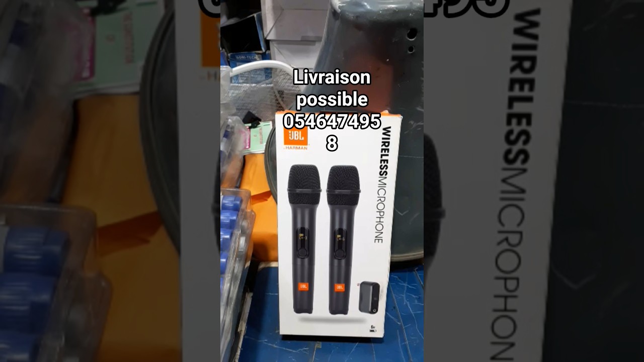 Professionnel Micro JBL Avec Jack Prise