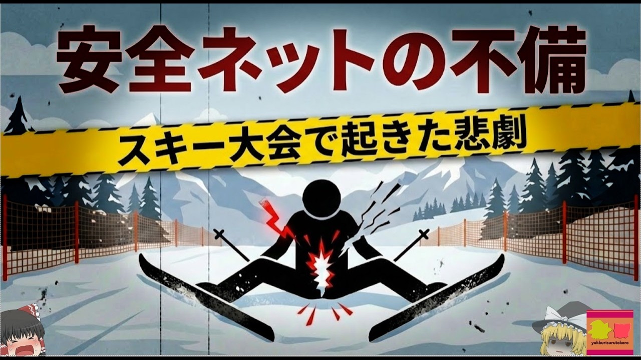 【1991】『一瞬で数リットルの失血』安全ネットが凶器に変わった瞬間…史上最悪のスキー事故『ゲルノット・ラインシュタドラー事故』を解説