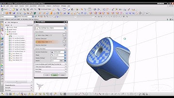 NX 8.5 - 1 Fit surfaces to facet bodies to create a faucet knob DTM