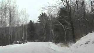 Driving to the Waterville, ME