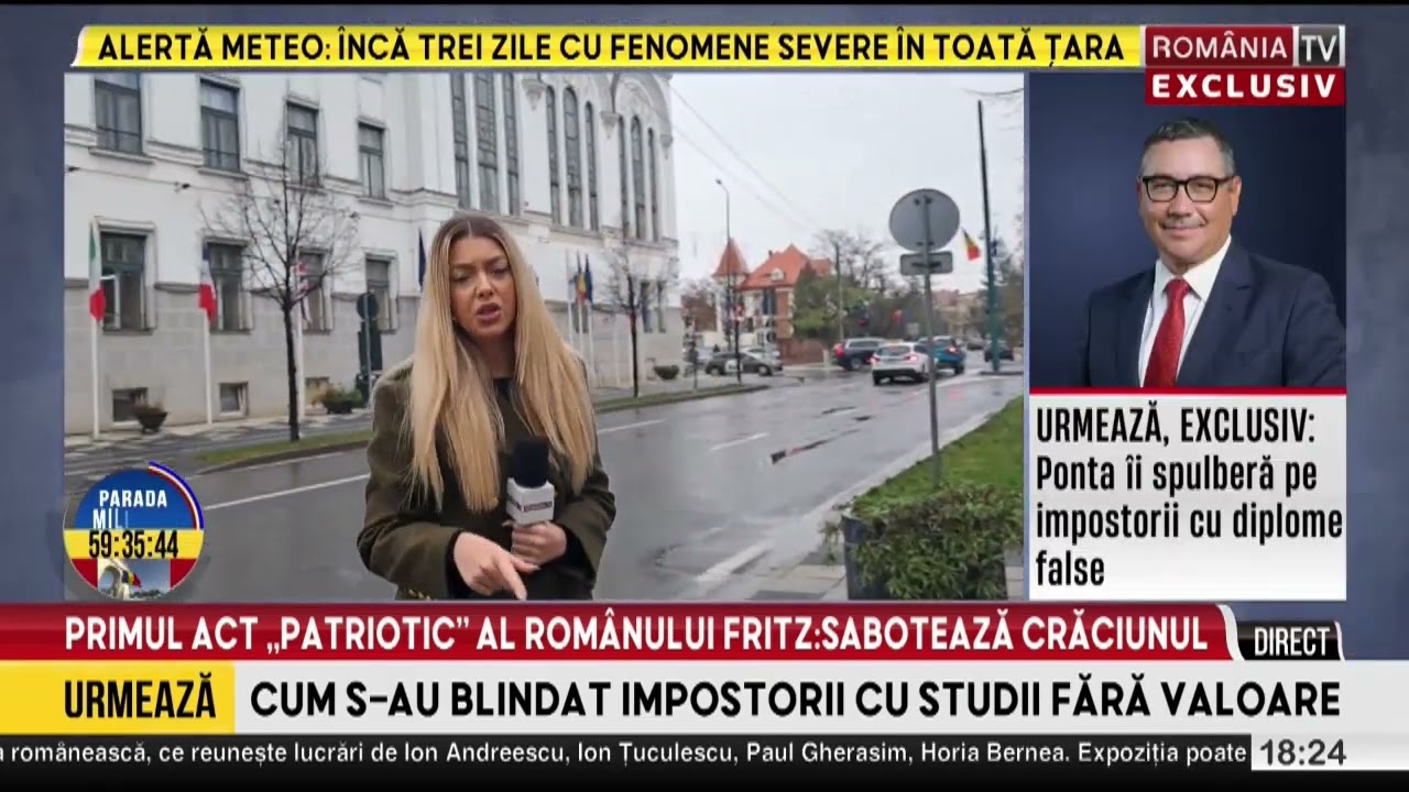 Naistul Nicolae Voiculeț, revoltat că Dominic Fritz a eliminat colindele poetului Radu Gyr