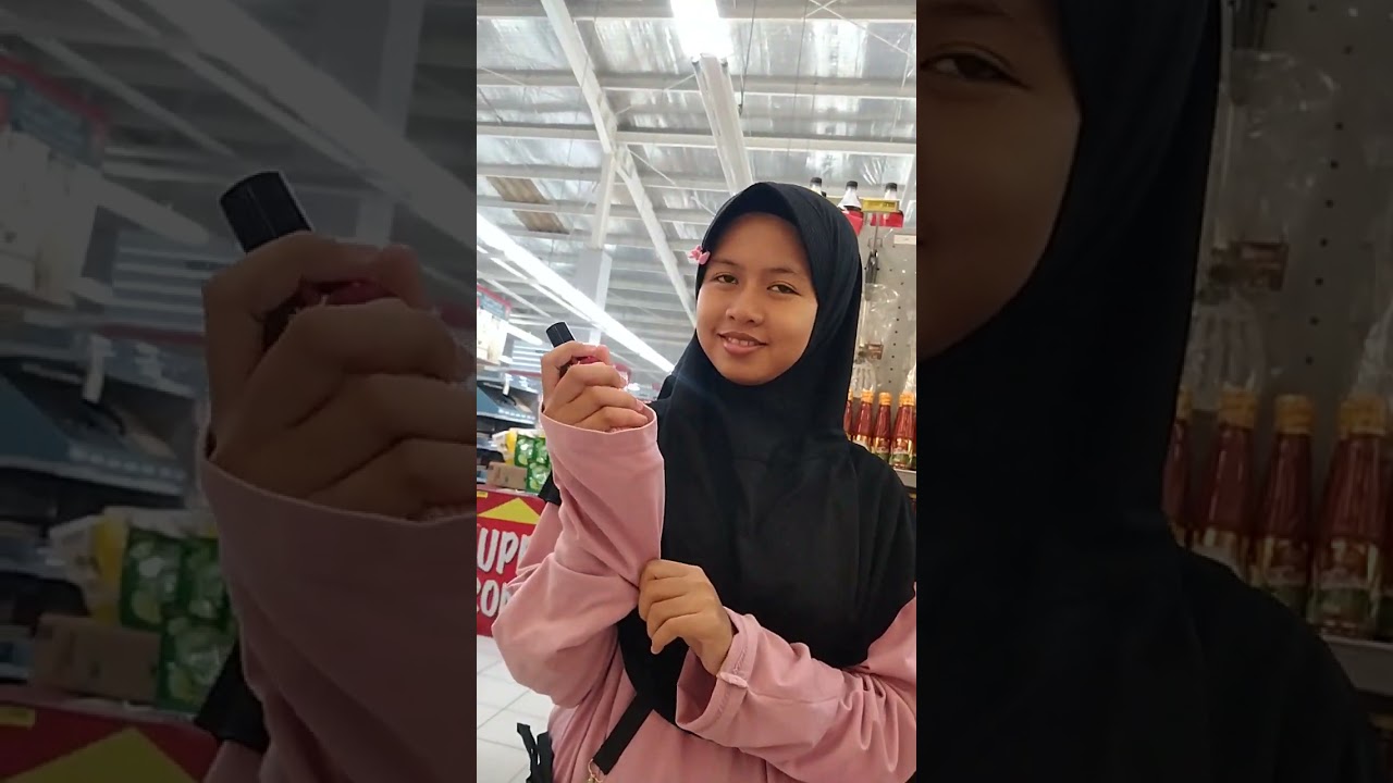 Seneng bener anak anak cuma diajak belanja aja