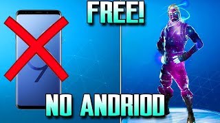 HOW TO GET THE GALAXY SKIN FOR FREE! NO ANDRIOD NEW FREE SKINS
