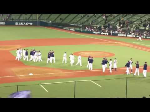 2017.4.19(水)西武 浅村 延長12回裏(最終回) 首位楽天に値千金のサヨナラヒット！！&ヒーローインタビューまでの一部始終
