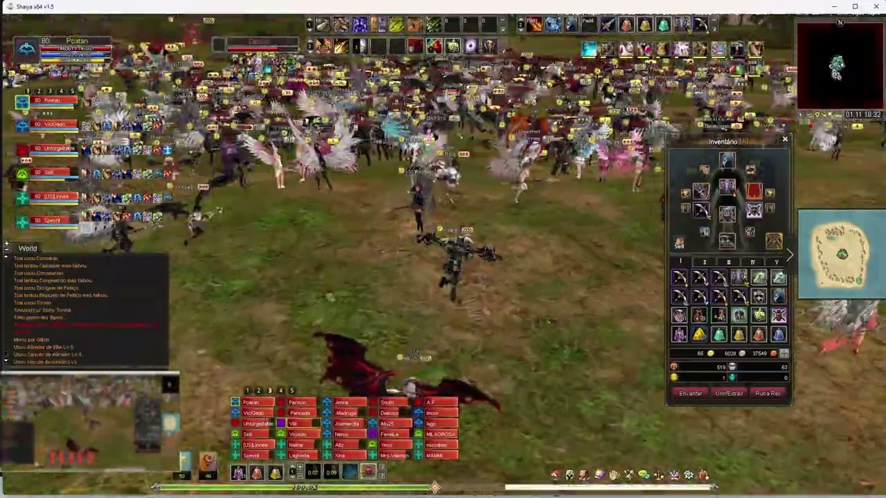 SHAIYA PVP 150 VS 150 MAPA LIMITADO