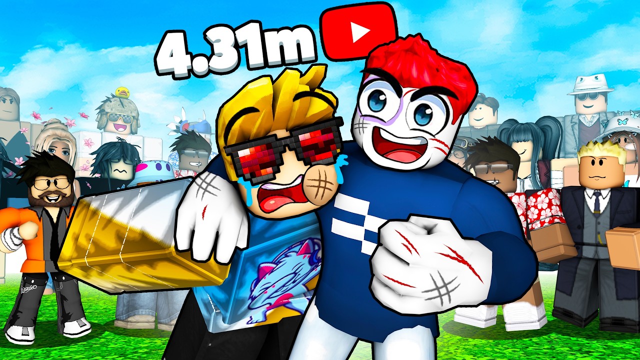 Ich Besiege YouTuber Mit 4,3Mio Abonnenten in Roblox Tap Simulator