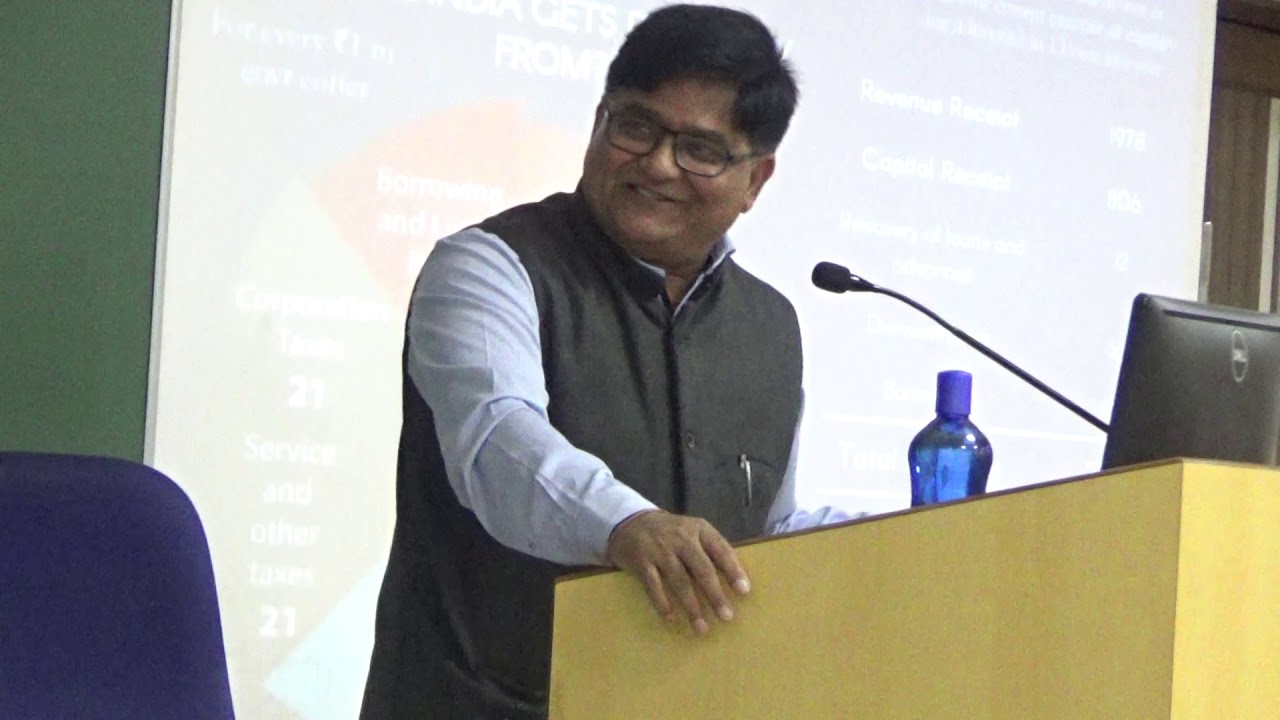 XLRI I Prof Viswa Ballabh Budget speech I FY 2018-19