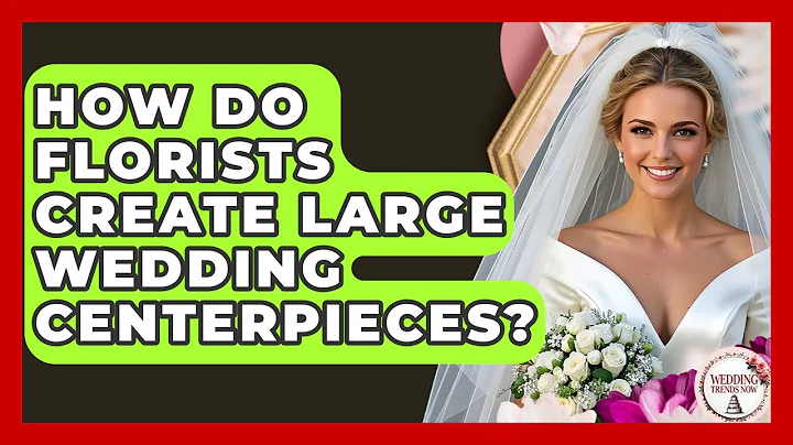 How Do Florists Create Large Wedding Centerpieces? - Wedding Trends Now