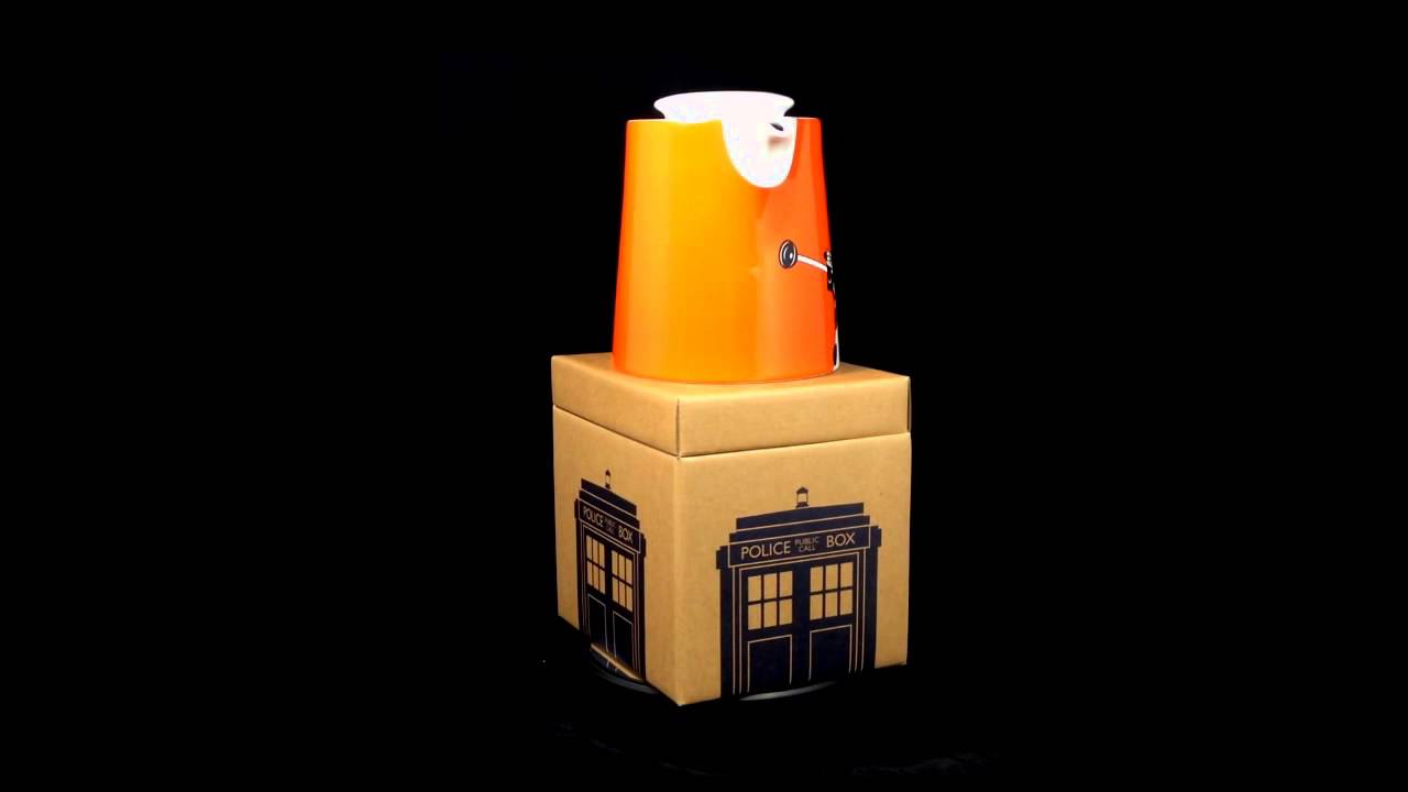 Doctor Who Dalek Fine Porcelain Teapot Official BBC Merchandise in