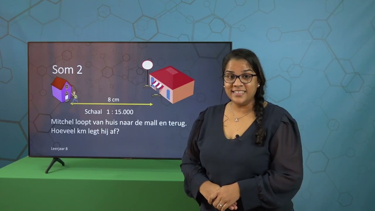 Leerjaar 8 SCHAAL NAAR WERKELIJKHEID