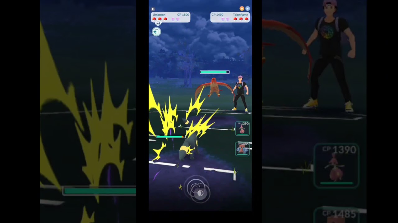 Umbreon Vs Talonflame in great league | Pokemon Go