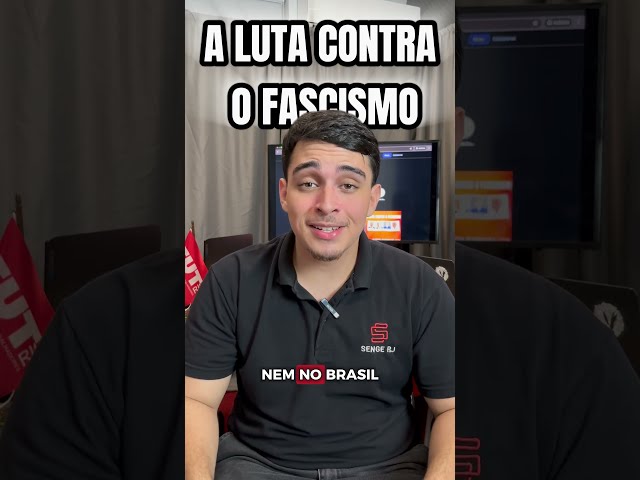 A Luta contra o fascismo continua ✊🚩