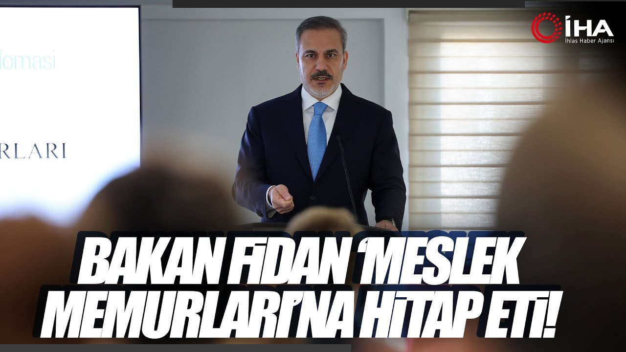 Bakan Fidan, 59. Dönem Aday Meslek Memurları Temel Eğitim Programına Katıldı