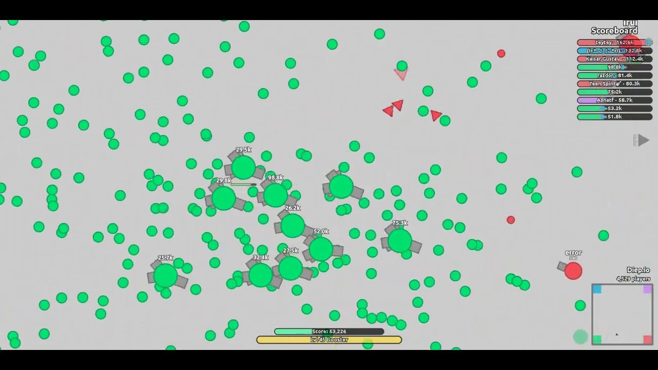 Diepio - multiboxing 10 boosters