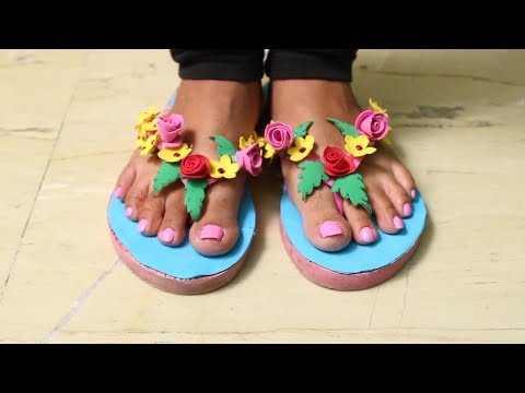 How To Decorate  Flip Flops DIY Tutorial - DIY Crafts