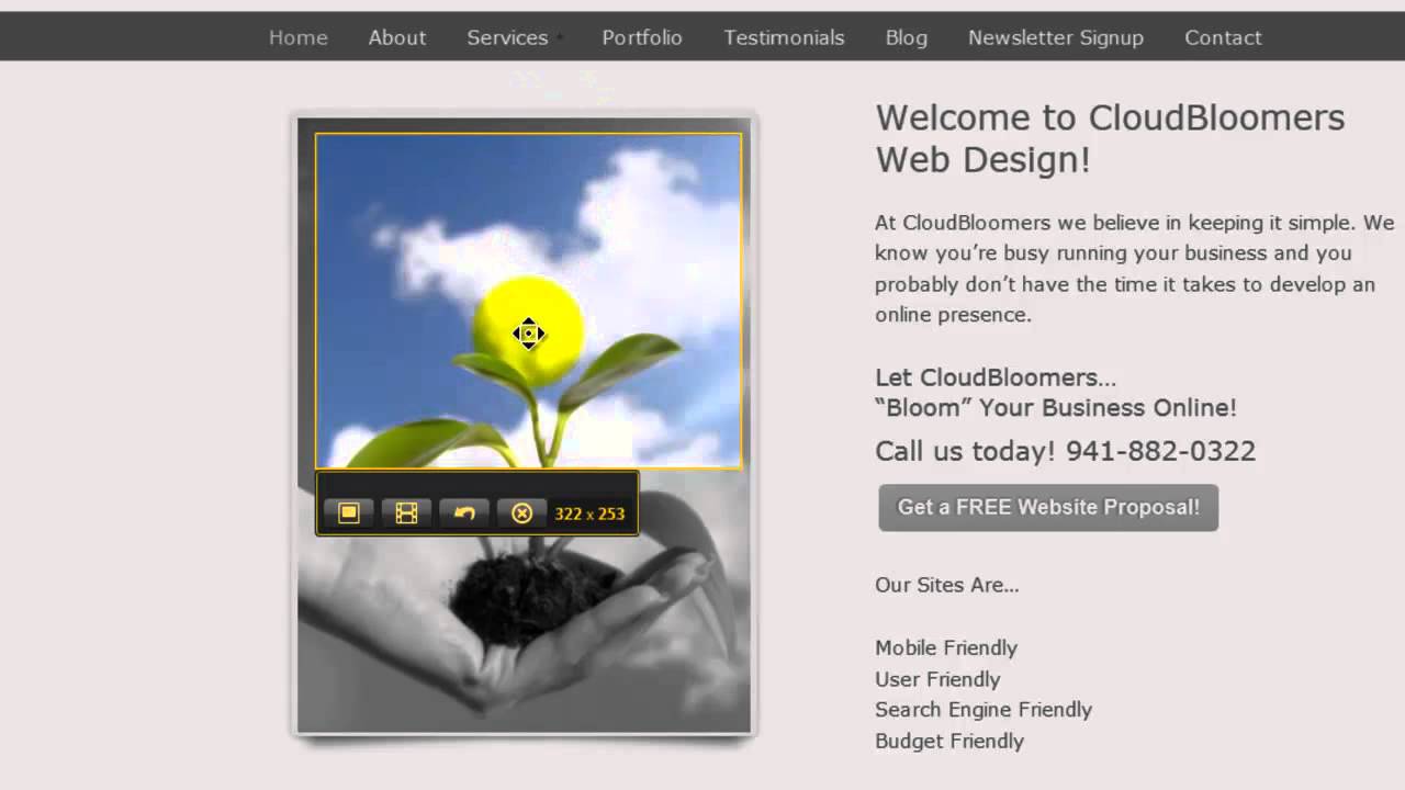 Screen Captures Using Jing a Free Screen Capture Tool | (*Web Designer Sarasota*) CloudBloomers.com