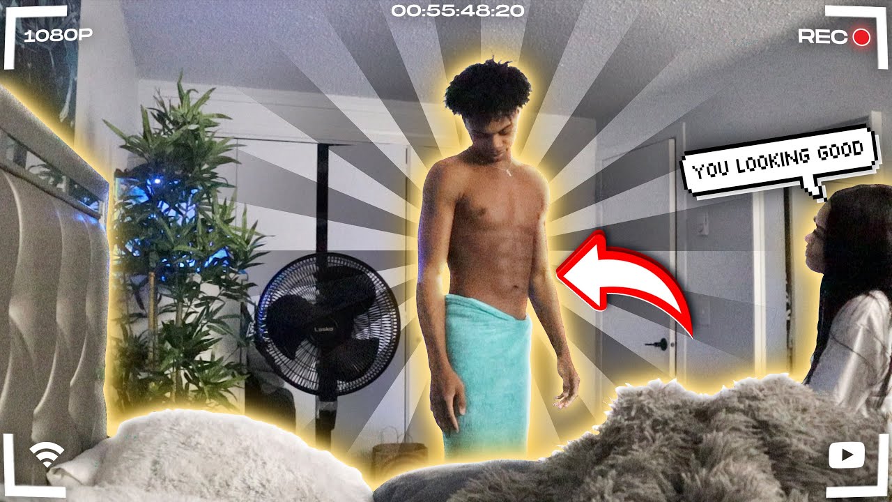 WALKING AROUND MY BESTFRIEND SHIRTLESS & THIS HAPPENED‼️😱 **SHE LIKED IT!!**