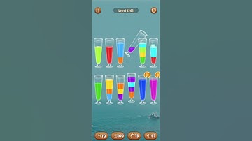 Water color sort level 1561 #androidgameplay #watersortpuzzle #shorts