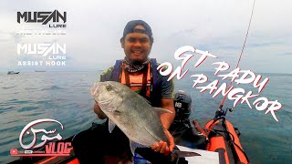 GASAKAN IKAN GT YANG PADU DI PENJURU PULAU PANGKOR!!! | IB FISHING| #vlog41