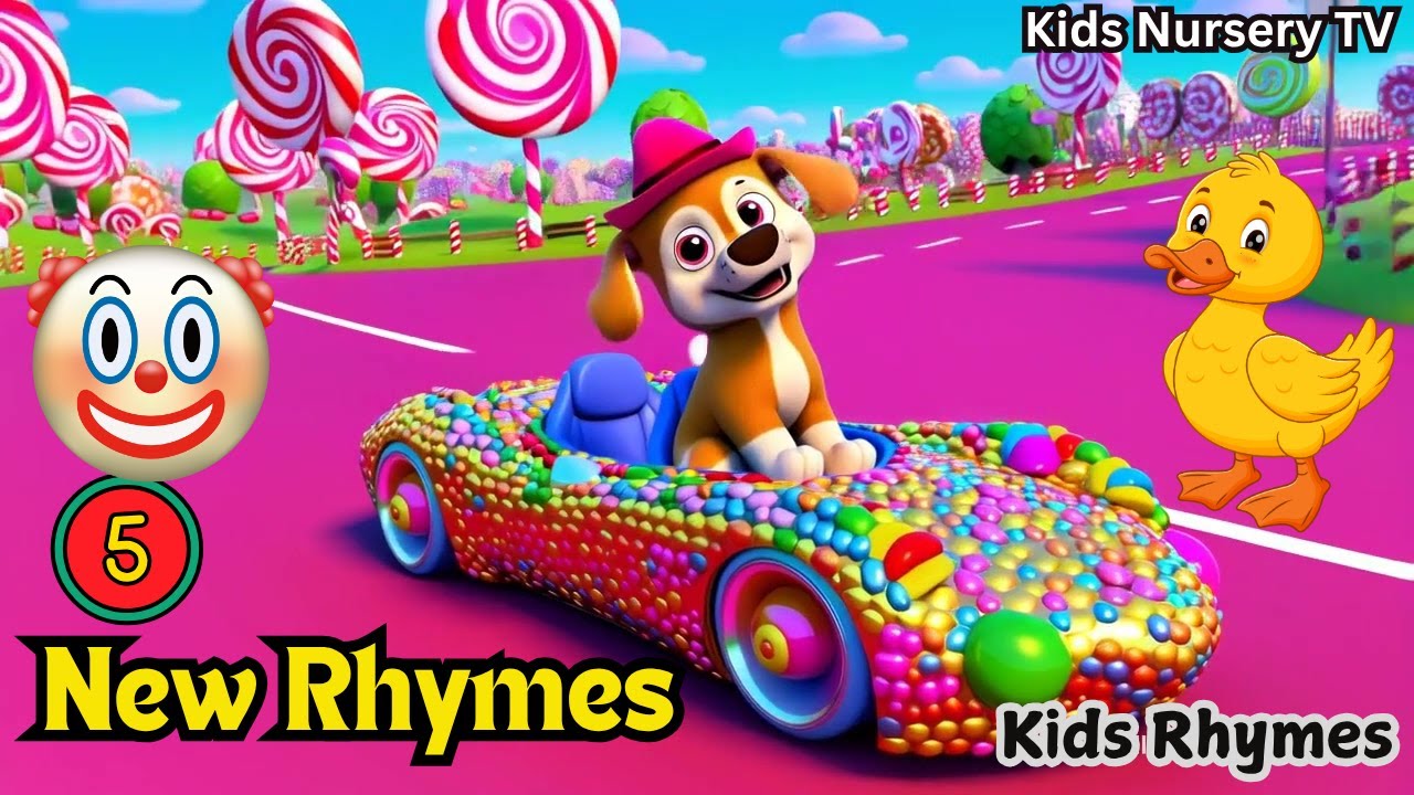 Magical Rhymes for Tiny Tots 👶🎤 | New Poems 2025 | Kids NurseryTV 