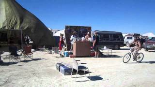 Alex Knievels Burning Man Bike Jump