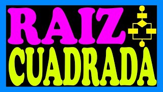 Diagrama de flujo para calcular la raiz cuadrada de un numero