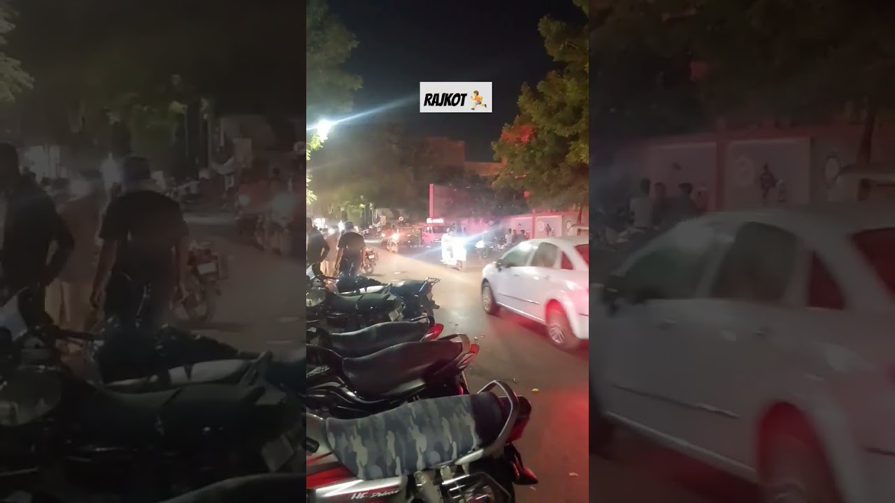 Rajkot Nightlife View 😍 
