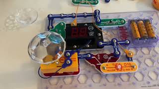 Snap Circuits Arcade: Variable Disco Speed with Variants