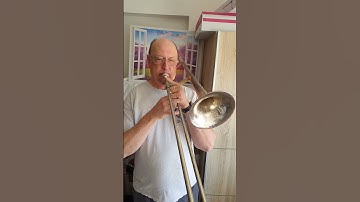 2 Octave and a Third Lip Slur and Flexibility #shorts #trombone #exercise #flexibility
