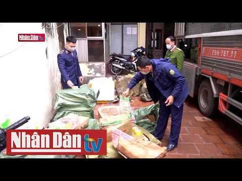 Video Hà Nội: Phát hiện 4,9 tấn thực phẩm không rõ nguồn gốc - youtube