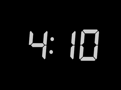4minute 10seconds countdowntimer without sound Gray and black screen #4minute #10second