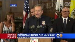 LIVE: New LAPD Chief Michel Moore Introduced