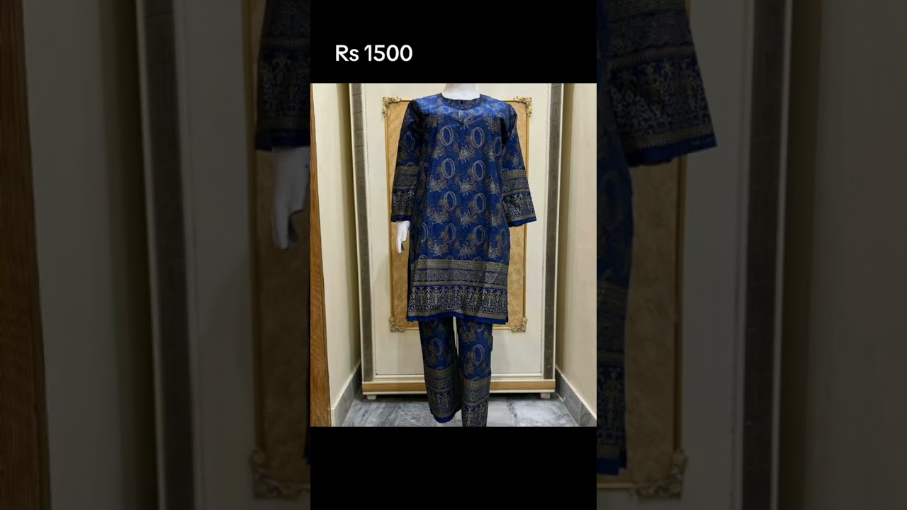 2 PC Lawn Stitched for Women's 