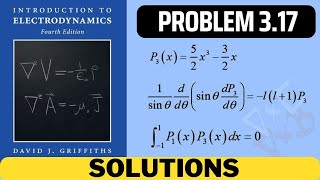 Griffiths Problem 3.17 solution | introduction to electrodynamics (4th Edition) Griffiths solutions