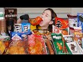 [Mukbang ASMR] 편의점 꿀조합✨ 로제 신라면 & 토마토 불닭 바베큐 Korean convenience store combination Eatingshow Ssoyoung