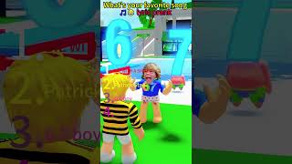 What's your favorite song 🎵😂 lyric prank  #funny #dontlaught #police #roblox #hilariousfails