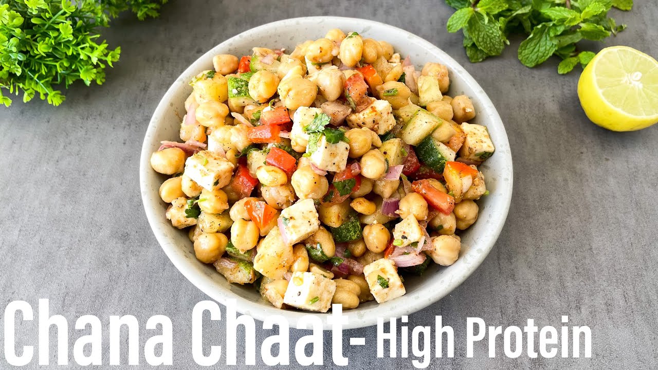 HEALTHY CHANA CHAAT Recipe |  High Protein Chana Chaat Recipe | Chana Salad Recipe | Best Bites