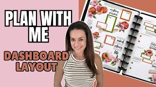 Plan With Me | Dashboard Planner for Wellness